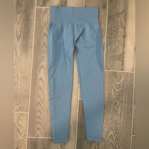 NVGTN Sky Blue Contour Seamless Leggings